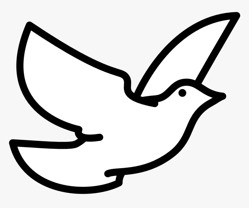 28 Collection Of Dove Bird Clipart - White Dove Clip Art, HD Png Download, Free Download