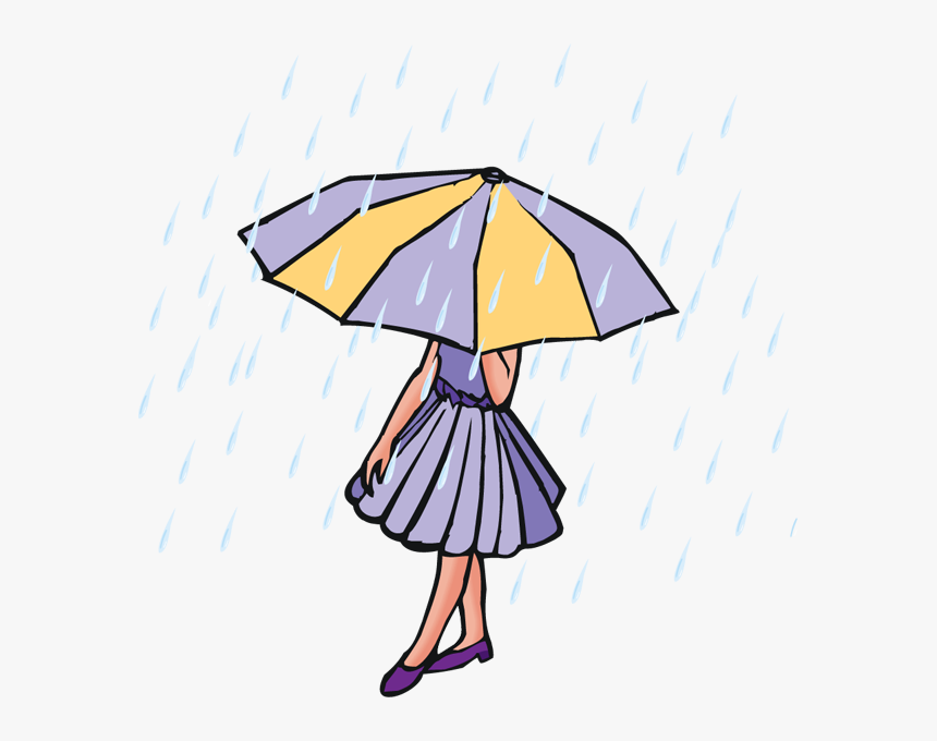 Transparent Rain Clip Art - Transparent Rainy Day Clipart, HD Png Download, Free Download