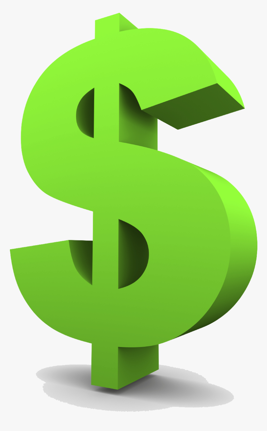 Money Symbol Transparent - Dollar Sign, HD Png Download, Free Download