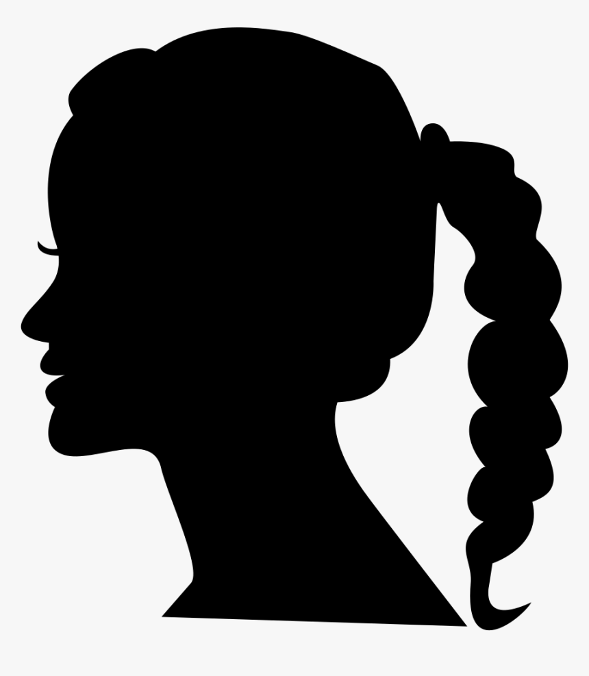 Human Head Clip Art - Face Woman Silhouette Png, Transparent Png, Free Download