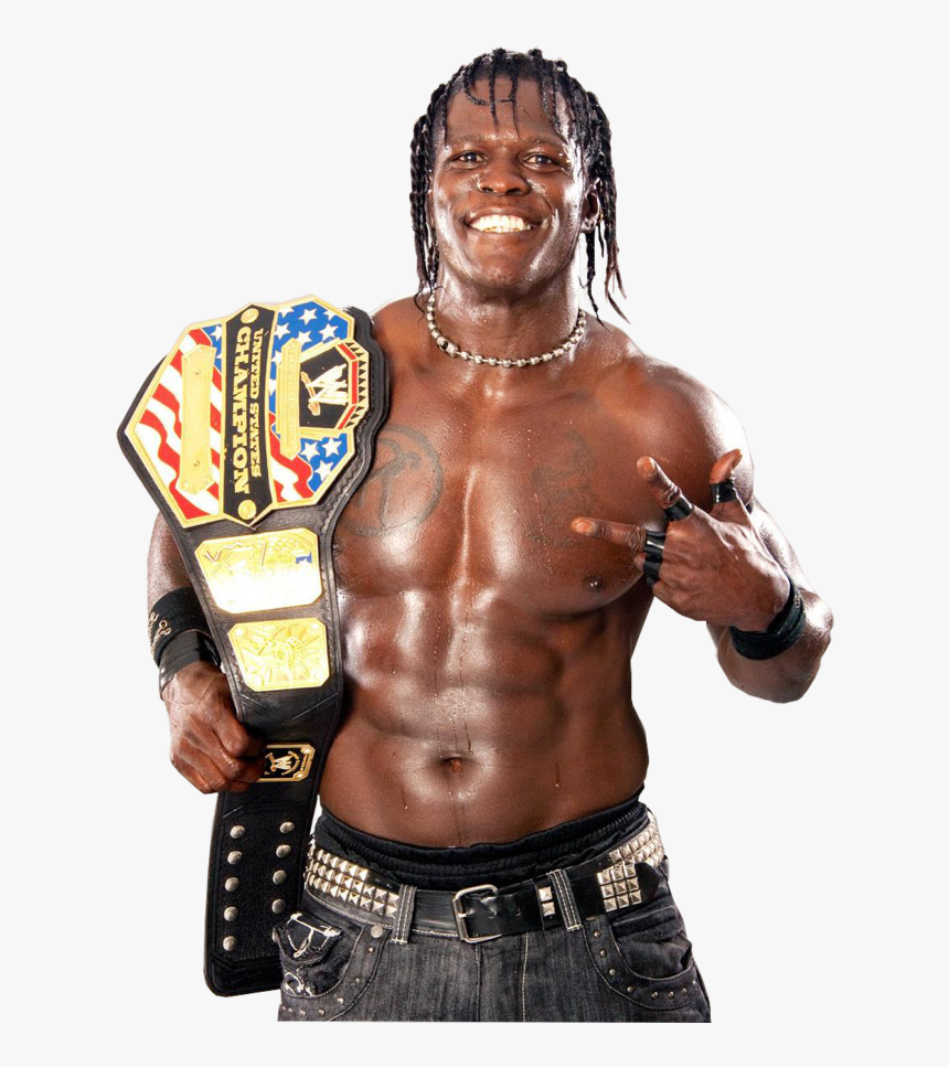 R-truth Png Wrestler Wwe - Wwe Champion R Truth, Transparent Png, Free Download