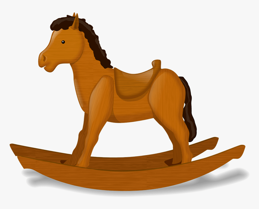 Wooden Horse Png Transparent - Rocking Horse Png, Png Download, Free Download