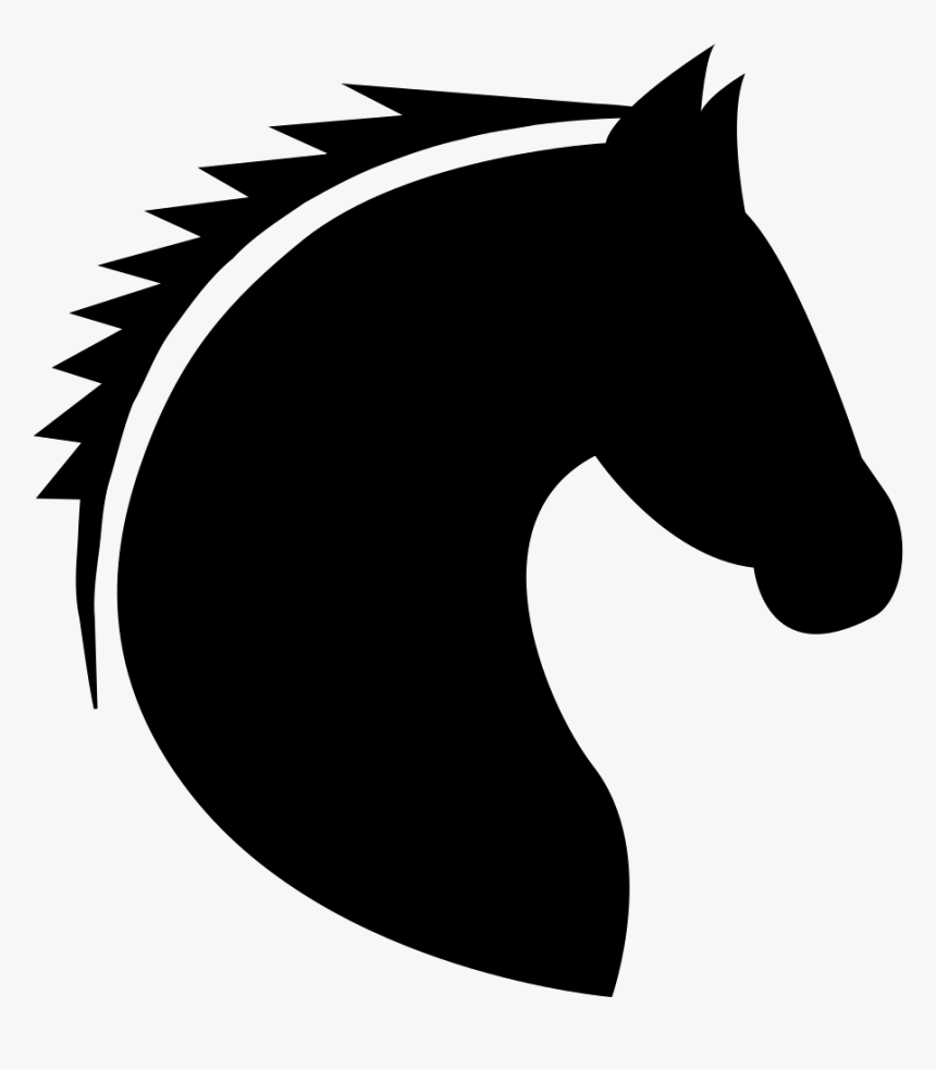 Horse Head - Horse Head Icon Png, Transparent Png, Free Download