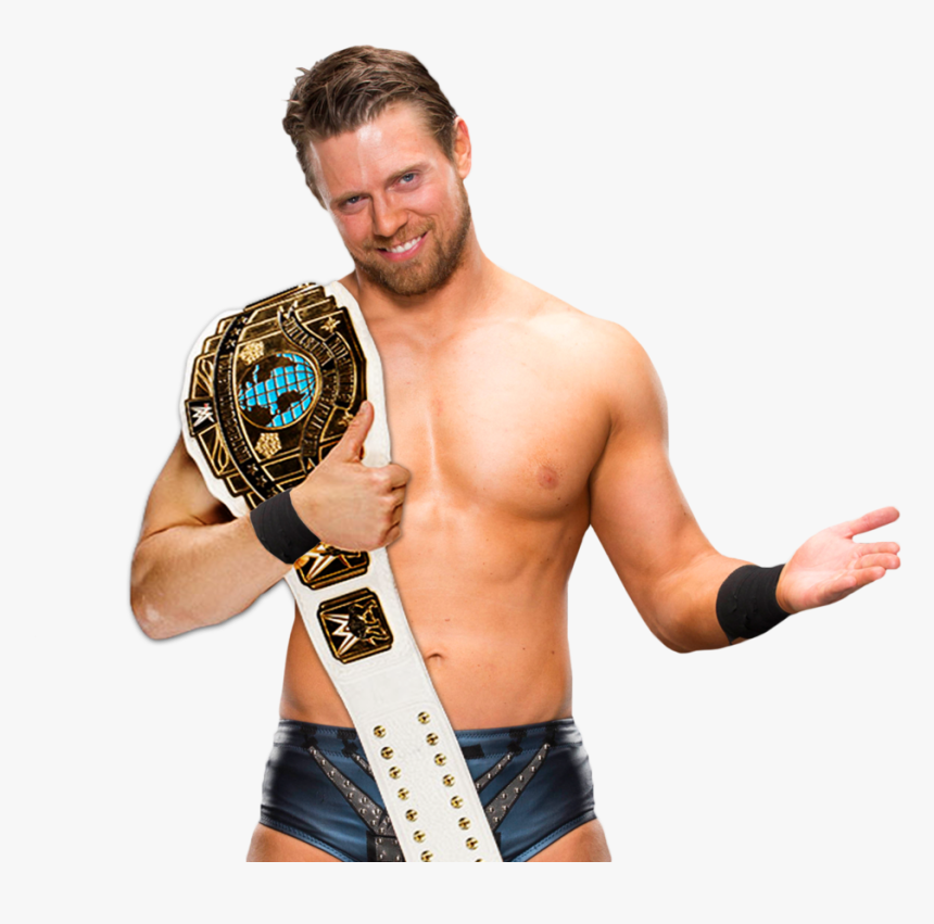 The Miz Intercontinental Champion 2015 Render Png By - Miz With Intercontinental Championship, Transparent Png, Free Download