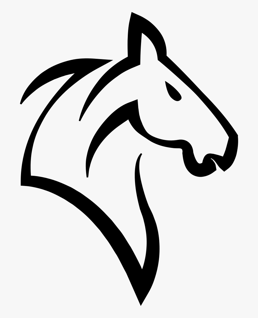 Head Of A Horse Outline - Horse Head Outline Png, Transparent Png, Free Download