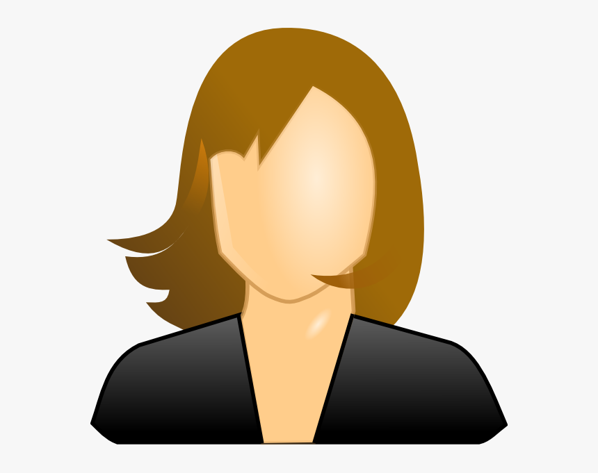 Png Save Face Head Woman - Female User, Transparent Png, Free Download