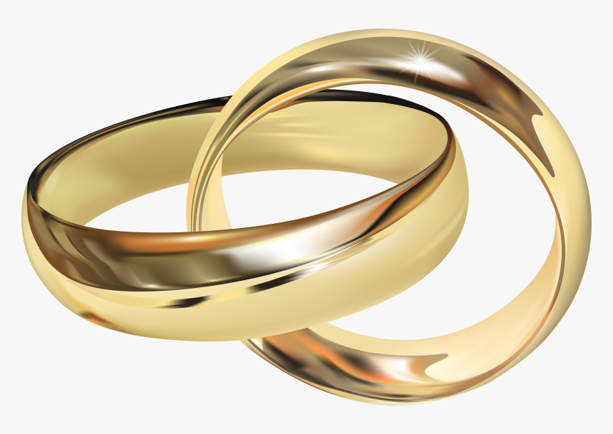 Wedding Rings Png Clip Art - Wedding Ring Clip Art Png, Transparent Png, Free Download