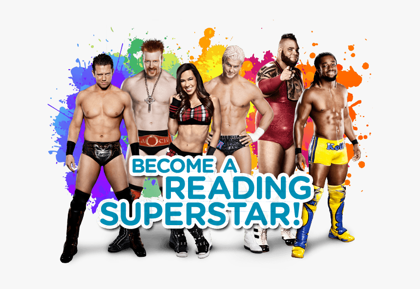 Wwe Become A Reading Superstar - Say No To Av, HD Png Download, Free Download