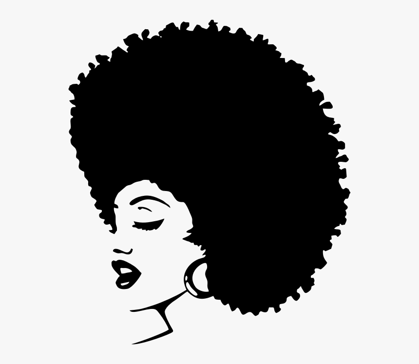 Black girl afro png