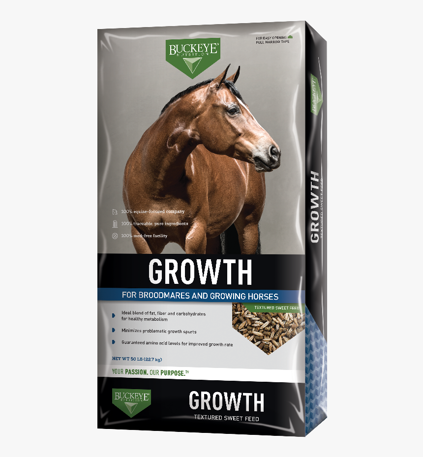 Buckeye Growth Horse Feed, HD Png Download, Free Download