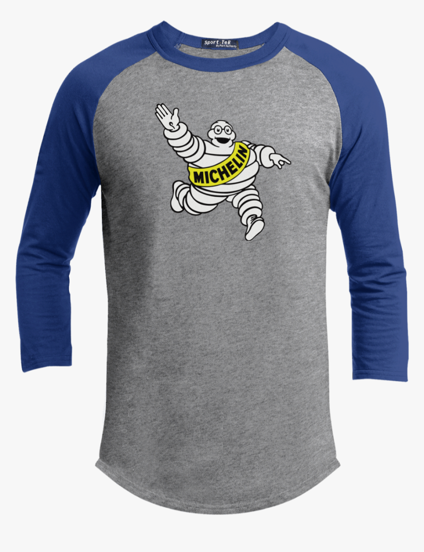 Michelin T Shirt Automotive Tires Michelin Man Racing - State Baseball T Shirts, HD Png Download, Free Download