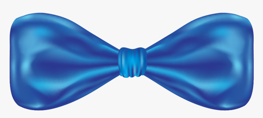 Bow Tie Blue Ribbon - Ribbon, HD Png Download, Free Download