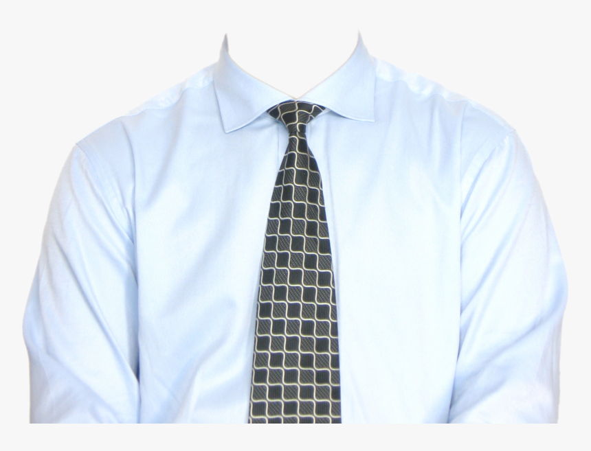 Full Length Formal Shirt With Tie Png Image - Shirt And Tie Png, Transparent Png, Free Download