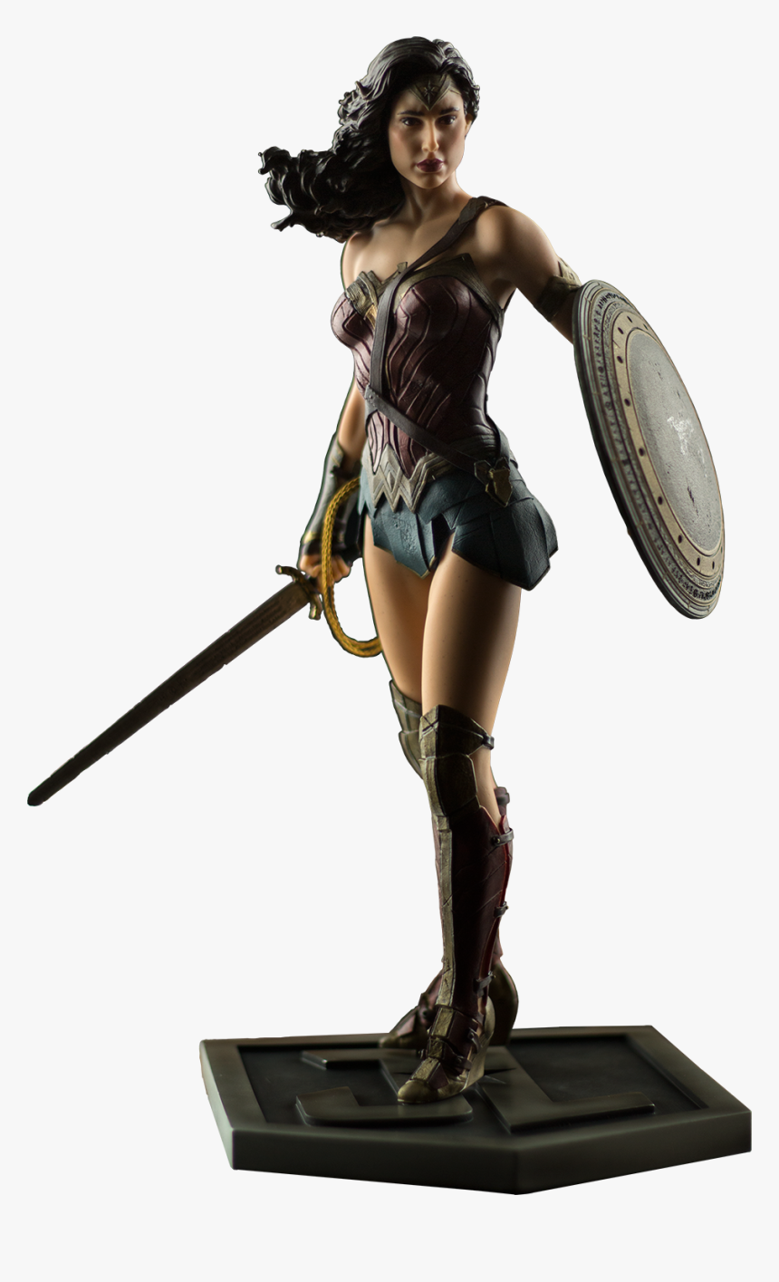 Wonder Woman Justice League Statue, HD Png Download, Free Download