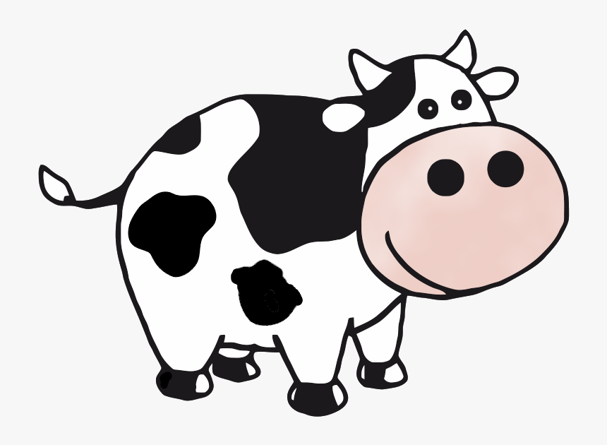 Cow Clipart - Cow Clipart Transparent Background, HD Png Download, Free Download