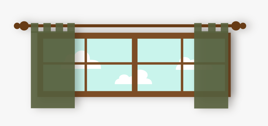 Furniture Clipart Window Door - Cartoon Kitchen Cabinet, HD Png Download, Free Download