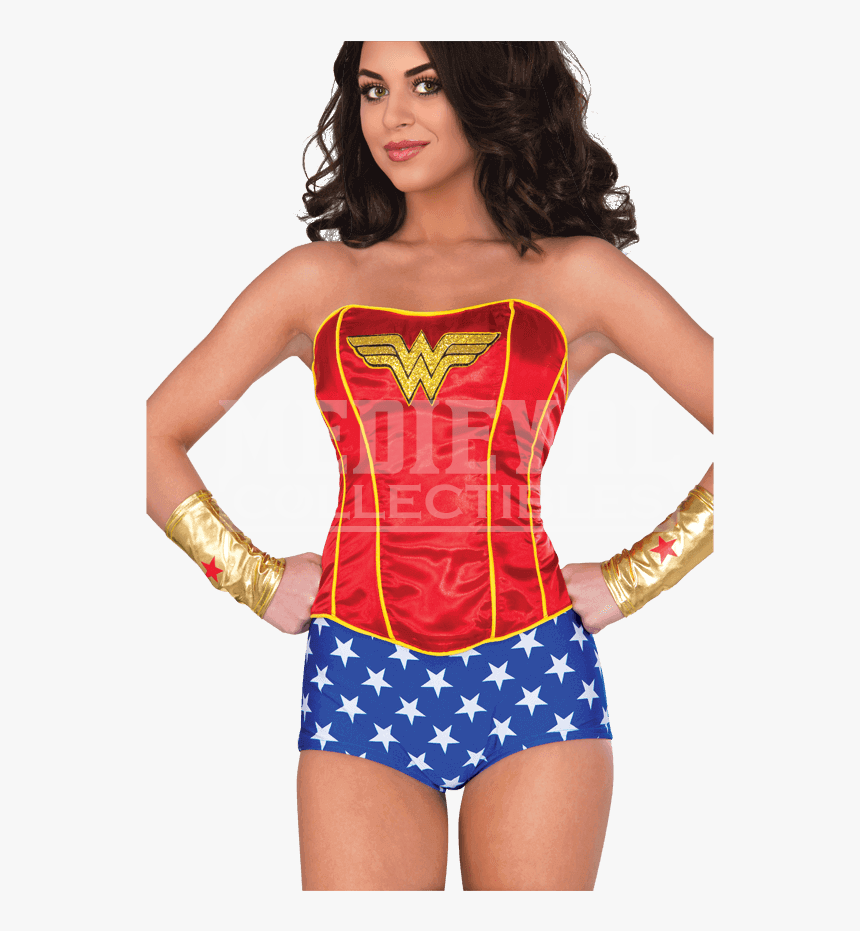 Wonder Woman Corset Costume - Wonder Woman Classic, HD Png Download, Free Download