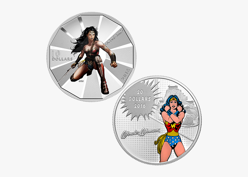 Wonder Woman Silver Coin, HD Png Download, Free Download