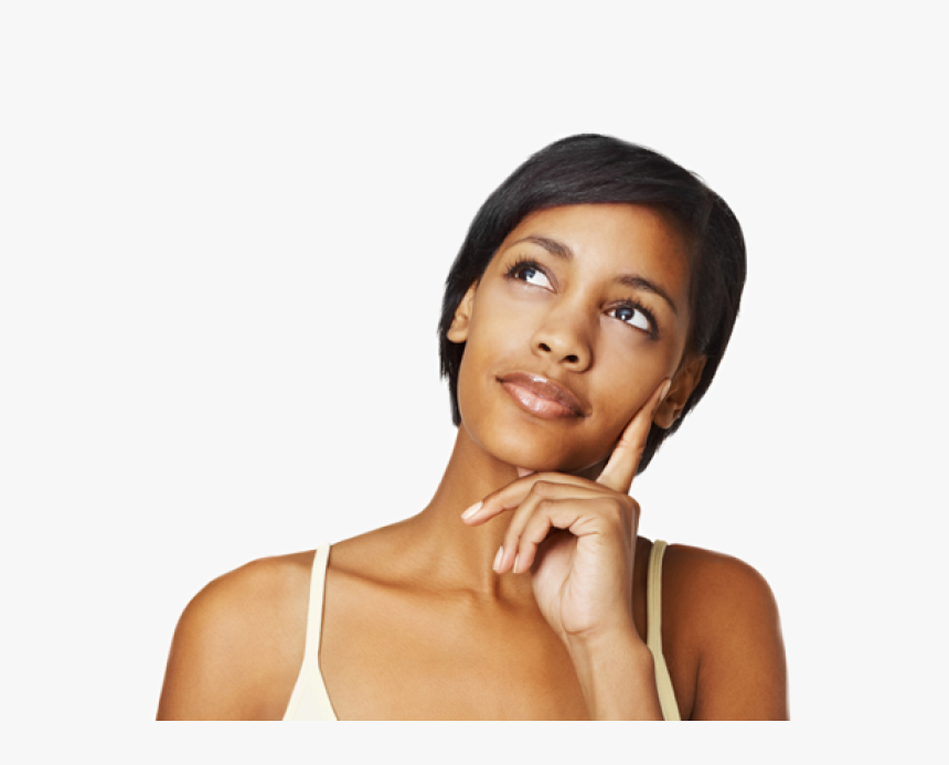 Thinking Woman Png Free Download - Thinking Woman Transparent, Png Download, Free Download