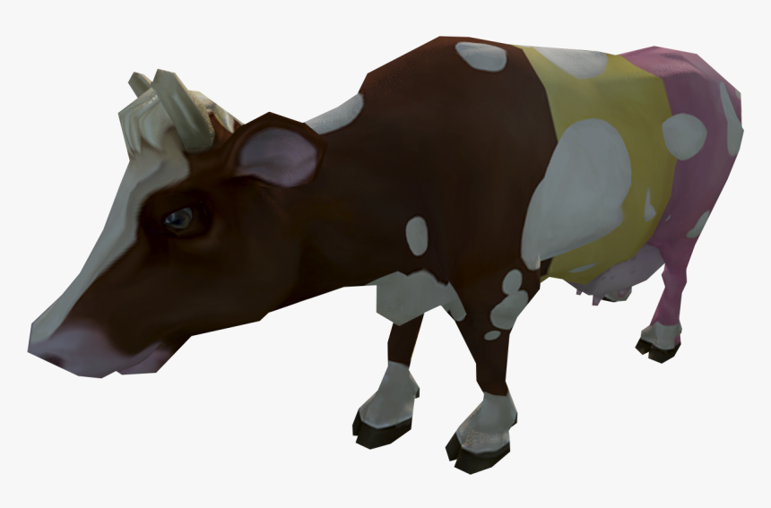 Harlequin Cow Runescape, HD Png Download, Free Download