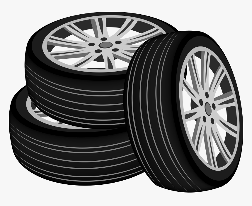 Tires Png Clipart - Tire Clipart Black And White, Transparent Png, Free Download