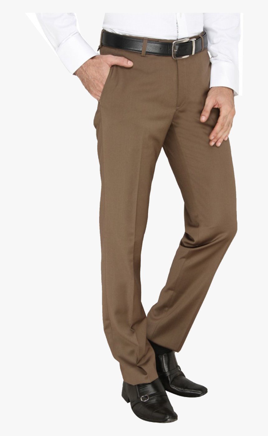 Brown Formal Pants Png Free Images - Pocket, Transparent Png, Free Download