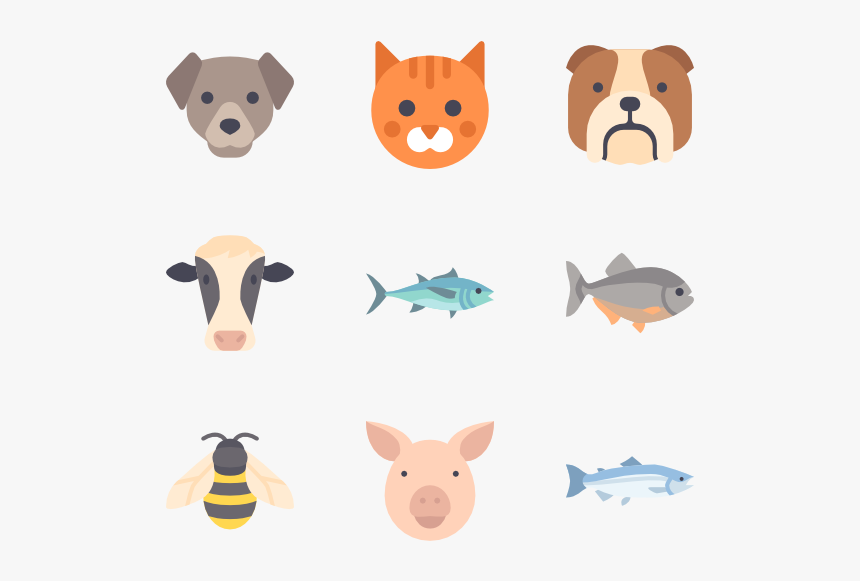 Animals - Cartoon Pet Animals Png, Transparent Png, Free Download