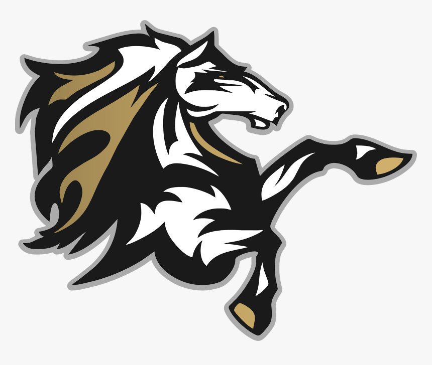 Transparent Mustang Logo Clipart - Bronco Horse Logo, HD Png Download, Free Download