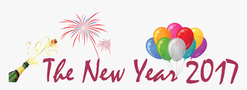 Happy New Year - Balloon, HD Png Download, Free Download