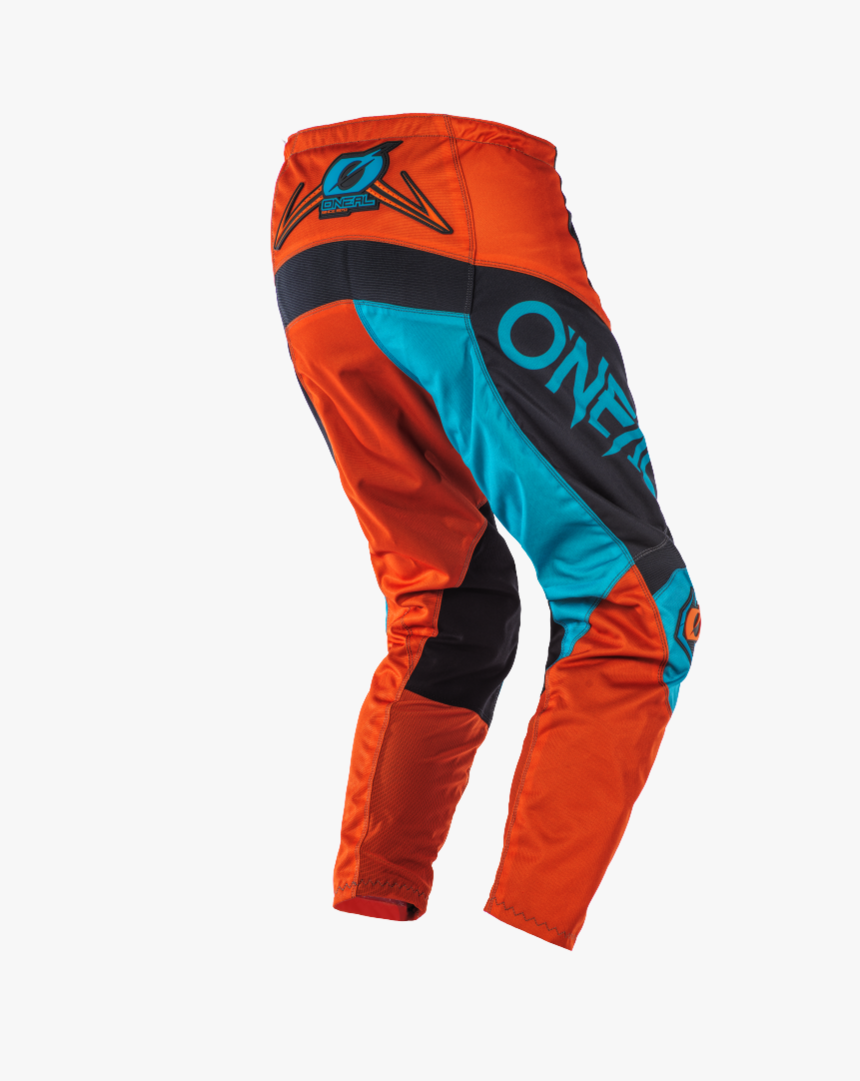 On Elem Factor Orange Blue Pant Back - O'neal, HD Png Download, Free Download