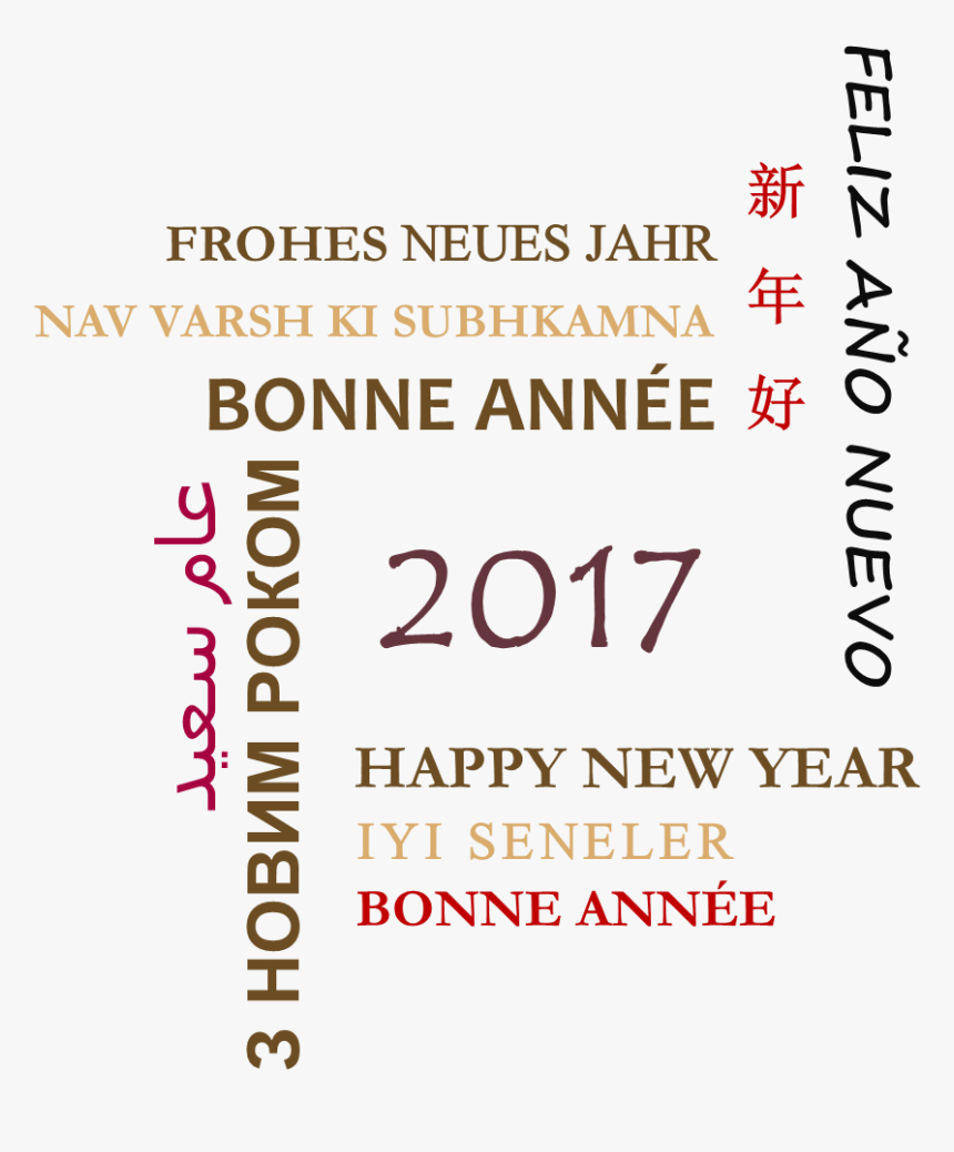 Happy New Year - Gemstones, HD Png Download, Free Download