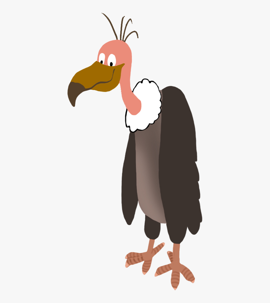 Funny Clip Art Vulture - Vulture Clipart Transparent Background, HD Png Download, Free Download