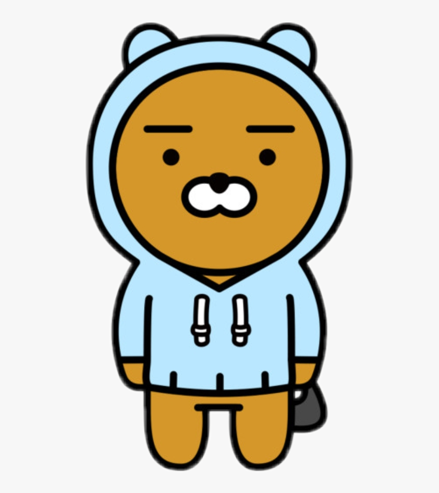 #ryan #kakao #kakaofriends #kakaotalk #yellow #cute - Kakao Friends Ryan Png, Transparent Png, Free Download