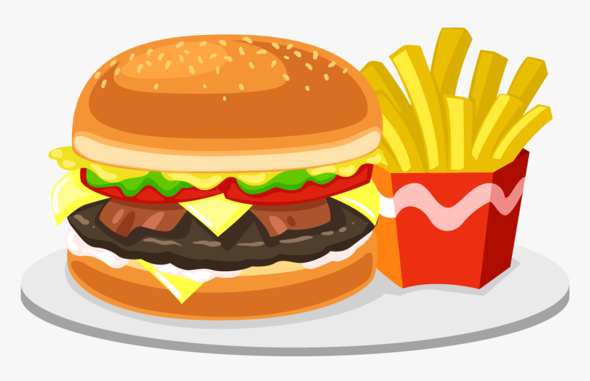 Food Clipart Png Image - Clipart Transparent Fast Food, Png Download, Free Download