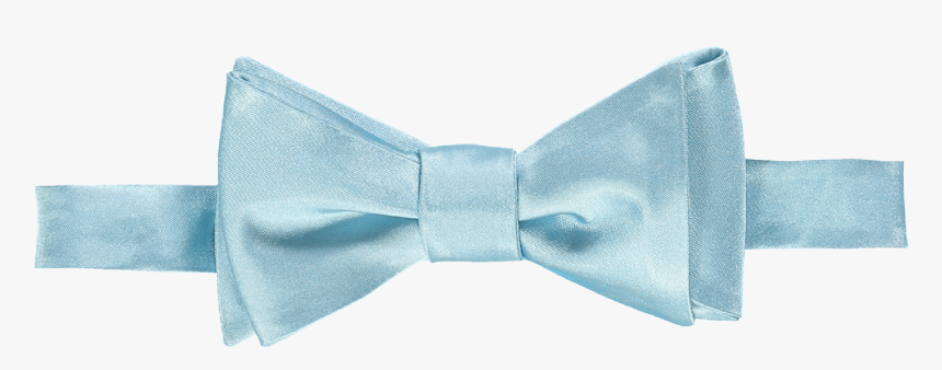 Bow Tie Silk Light Blue 1 Pluspng - Bow Tie, Transparent Png, Free Download