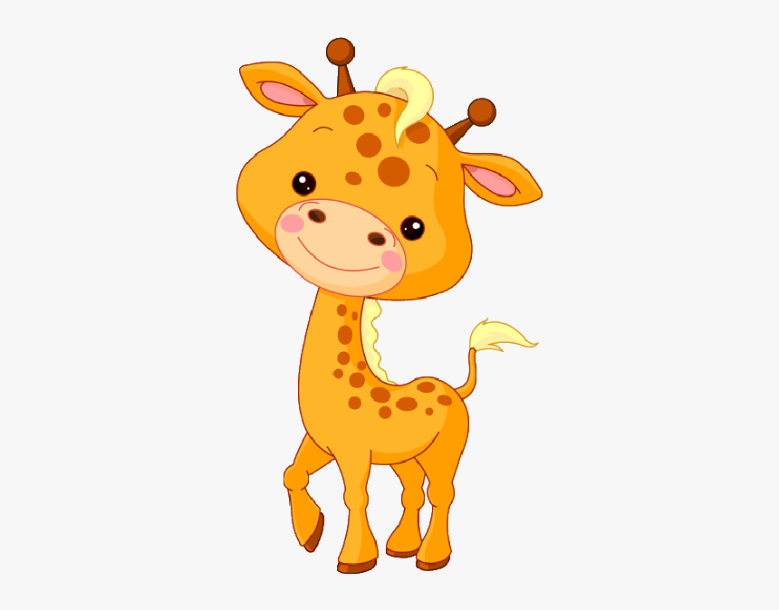 Pin By Ellen Sykes On Fave Wild Animals - Baby Giraffe Clipart, HD Png Download, Free Download