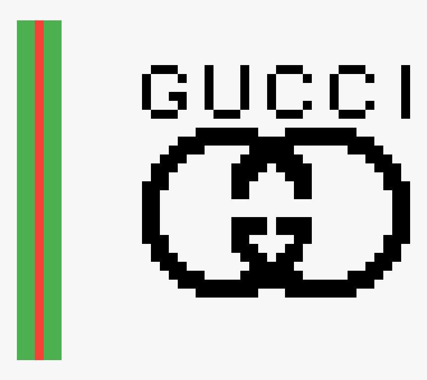 Colors Download Settings - Gucci Logo Pixel Art, HD Png Download, Free Download