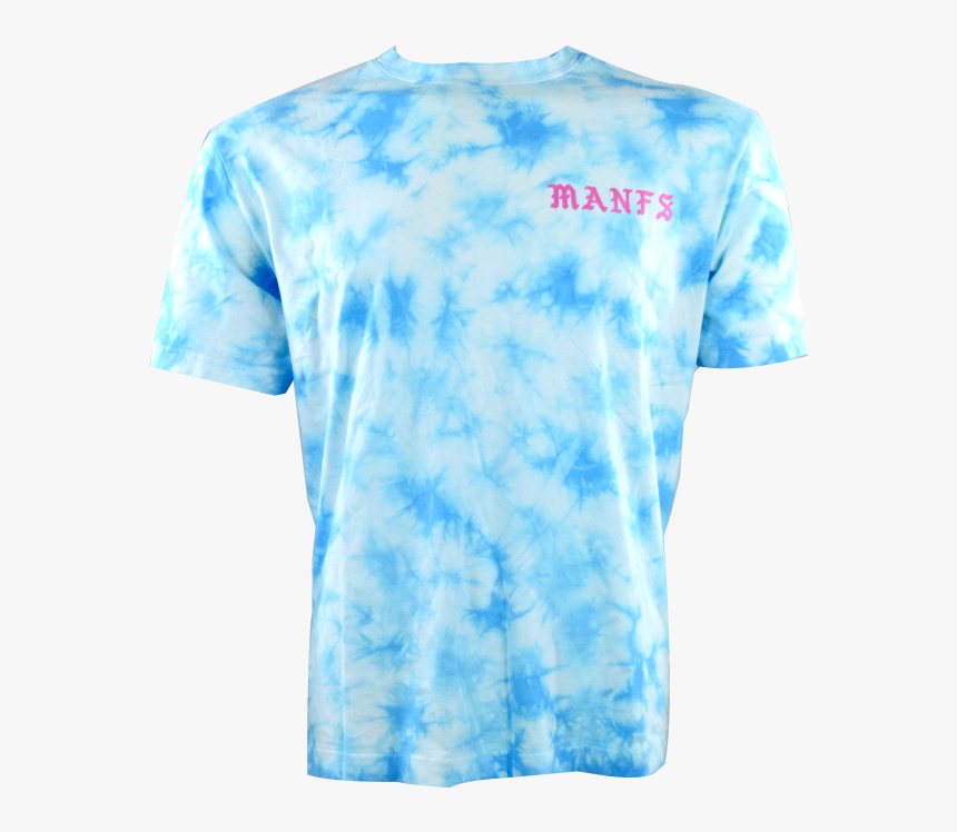 Blue Tie Dye Shirt , Png Download - Teal Tie Dye Shirt Transparent, Png Download, Free Download