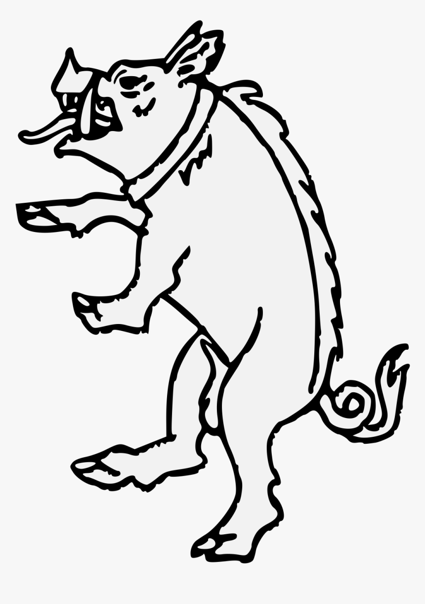 Wild Boar Clipart , Png Download - Cartoon, Transparent Png, Free Download