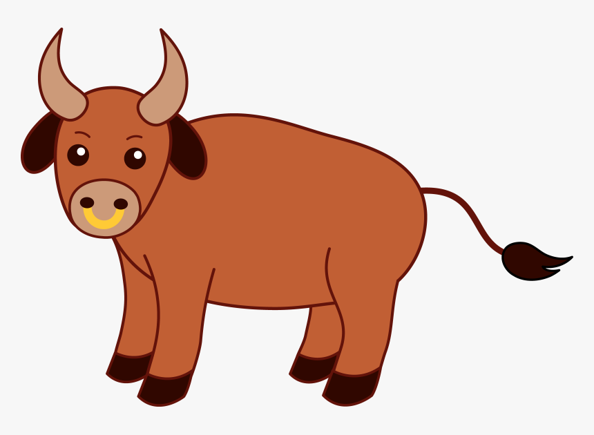 Baby Clipart Brown - Clipart Bull, HD Png Download, Free Download