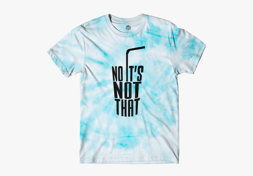 No It"s Not That Tee Light Blue Tie Dye - Light Gray Blank T Shirt, HD Png Download, Free Download