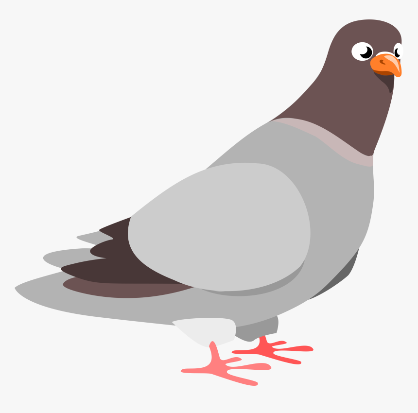 Pigeon Clipart Eating - Pigeon Clipart, HD Png Download, Free Download