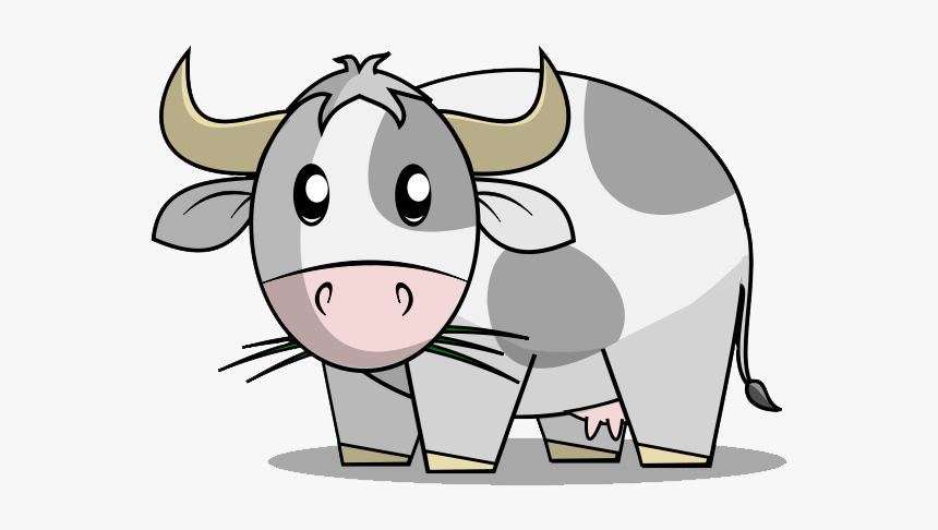 Baby Cow Clipart - Cartoon Transparent Ox Png, Png Download, Free Download