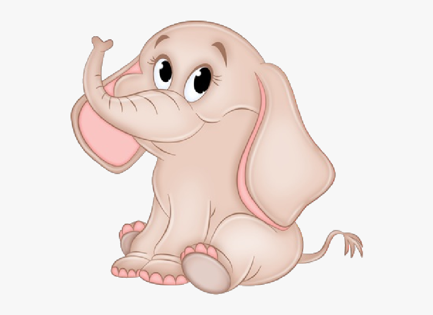 Cute Elephant Funny Baby Elephant Elephant Images Clip - Cute Baby Elephant Cartoon, HD Png Download, Free Download
