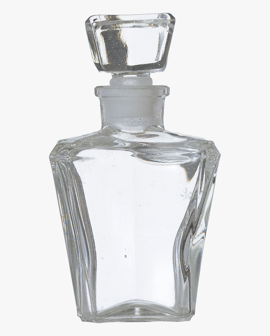 Glass Bottle Glass Bottle Transparency And Translucency - Square Perfume Bottle Transparent Background, HD Png Download, Free Download