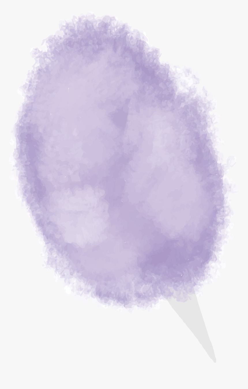 Cotton Candy Png Image Transparent - Watercolor Paint, Png Download, Free Download