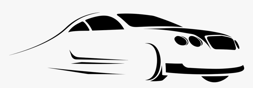 Silhouette Transparent Car Clipart, HD Png Download, Free Download