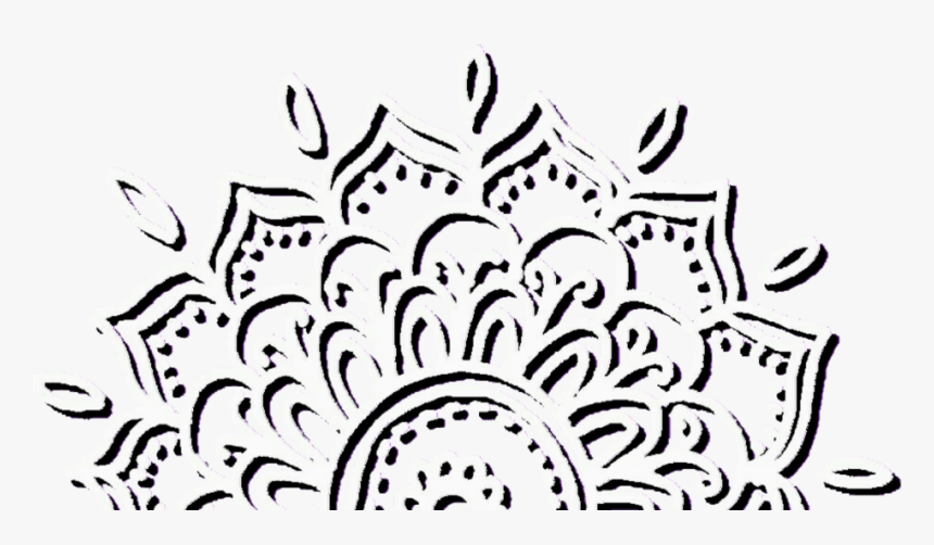 Transparent Mandala Clipart Black And White - Transparent Black And White Aesthetic, HD Png Download, Free Download