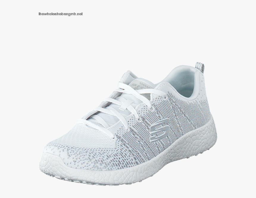 Women"s Skechers 12438 Wsl - Skechers White Shoes Png, Transparent Png, Free Download