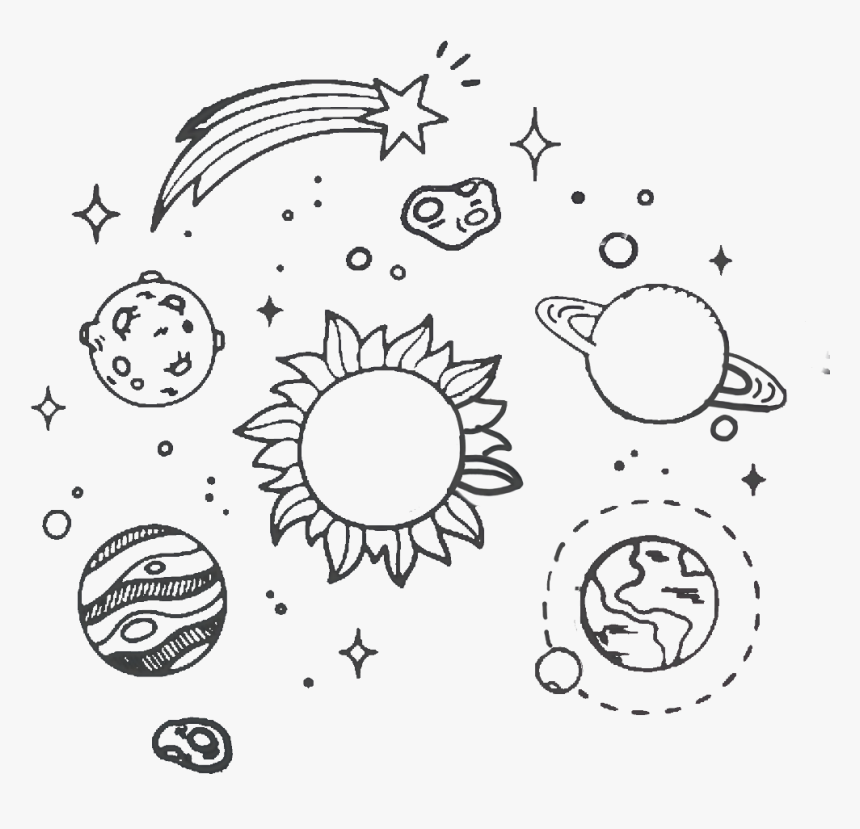 Space Drawings, HD Png Download, Free Download